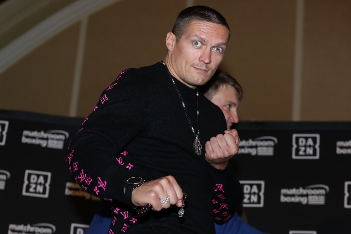 Usyk Will Be in Saudi Arabia, Scouting Ruiz vs. Joshua Rematch - Boxing